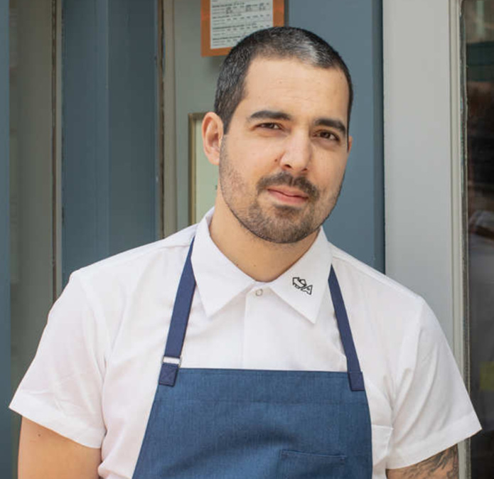 Oxalis chef-owner Nico Russell.