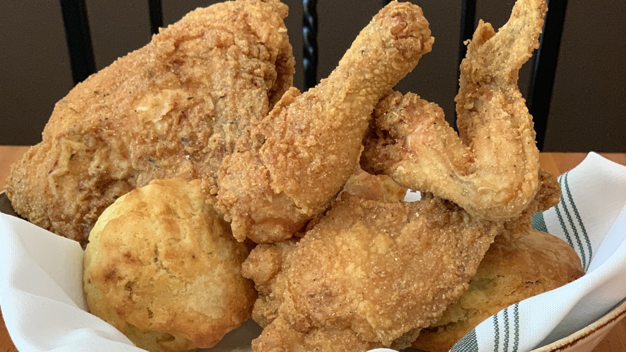 The fried chicken at Big Jones.
