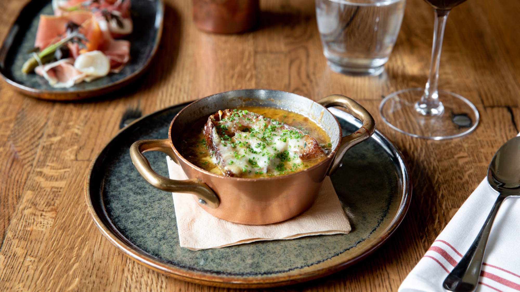 After more than a year, Bar Lyon (and its onion soup) are back.