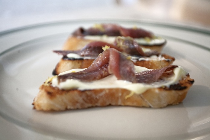 Expect the Cantabrian anchovies to be on mfk's new menu. // Photo courtesy of mfk.