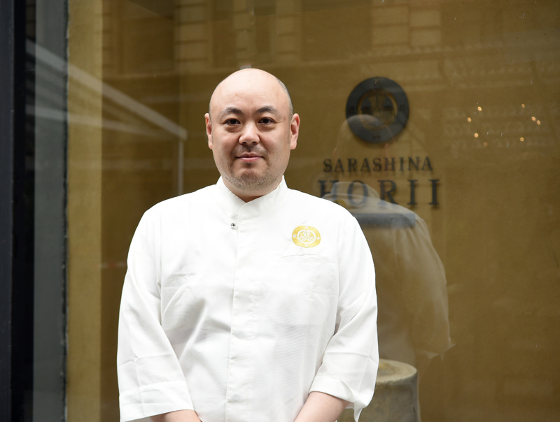 Sarashina Horii Soba Chef Tsuyoshi Hori.
