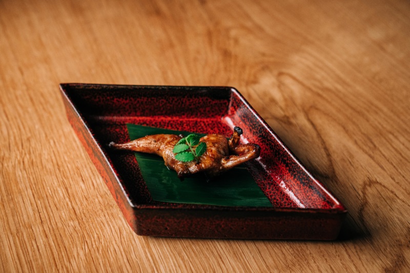 Kono sources three different types of chicken for the restaurant.