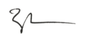 Ben's signature