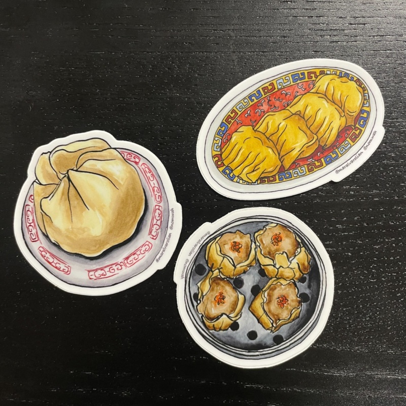 Stickers from Nom Wah