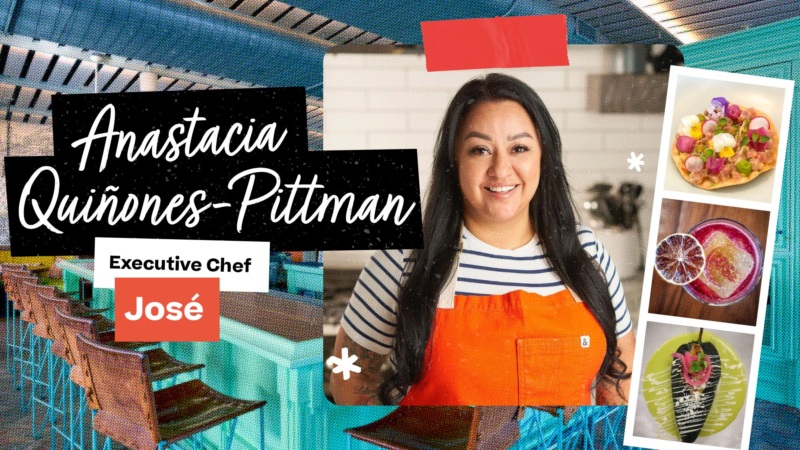 Chef Anastacia Quiñones-Pittman of José in Dallas.