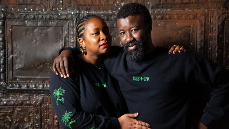 Cafe Rue Dix owners Nilea Alexander and Lamine Diagne