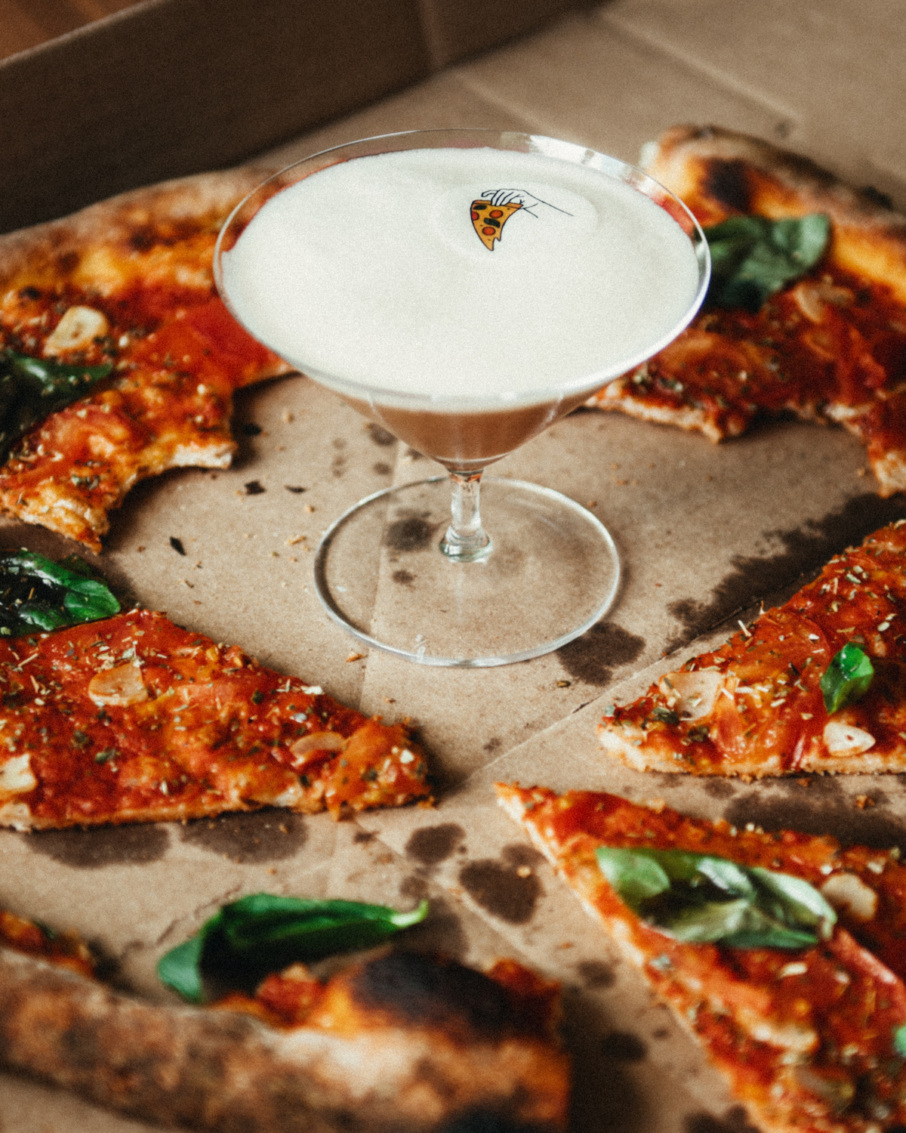 The Cold Pizza cocktail.
