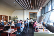 Rustic Canyon's dining room.