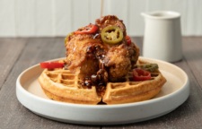 Art & Soul's chicken and waffles.