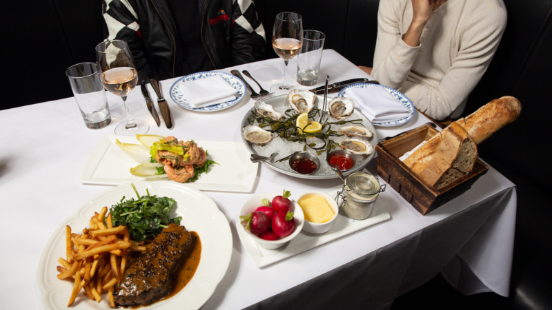 Steak frites at Raoul's