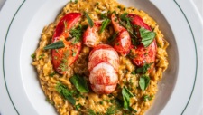 Lobster risotto at Bistro du Jour