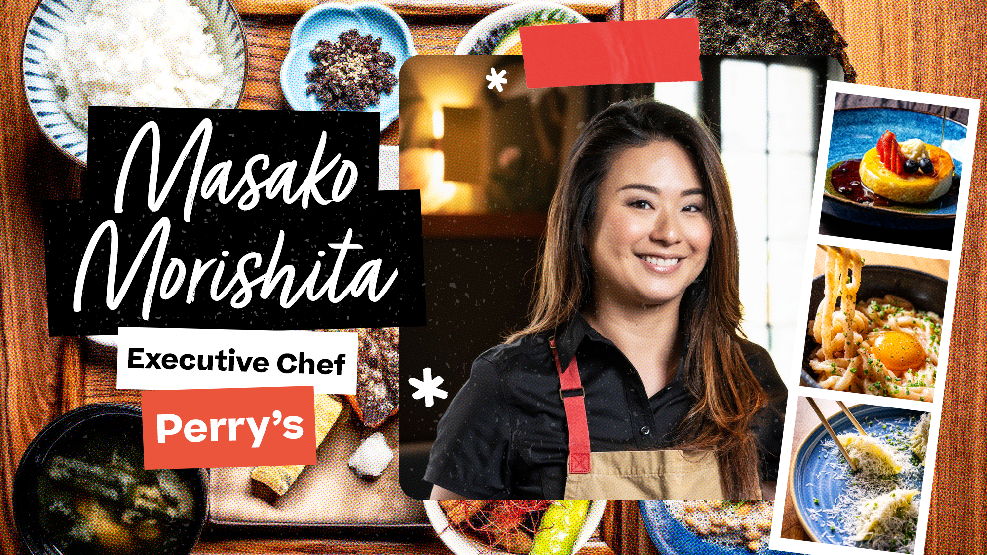 Perry's executive chef Masako Morishita
