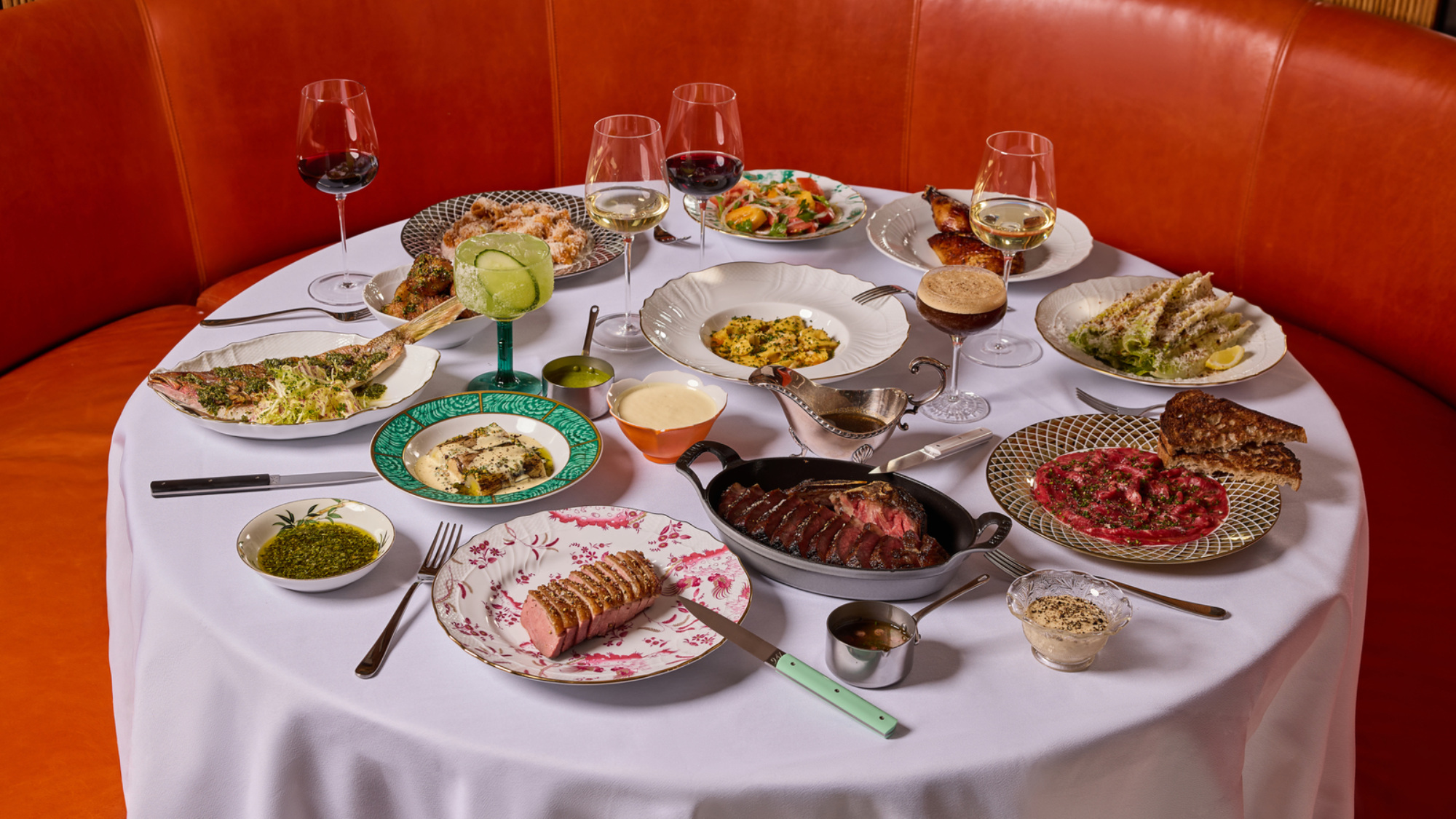 Sunny's table spread