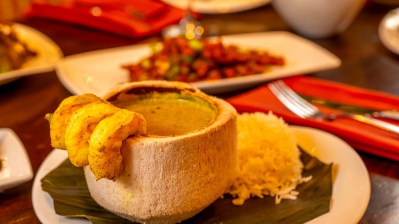 Utsav Indian Restaurant daab chingri
