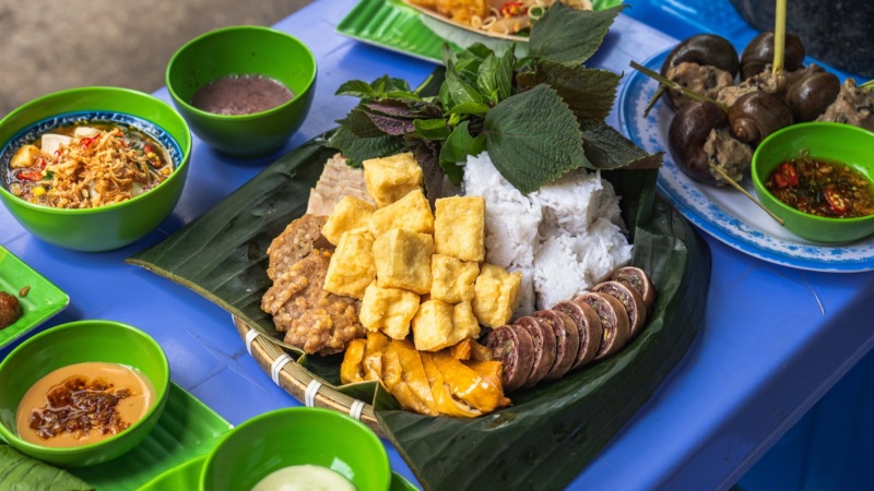 Mắm bún dau mam tôm