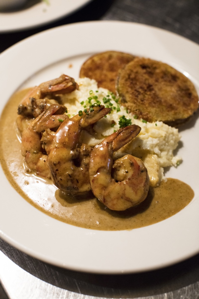 Clinton St. Baking Co. shrimp and grits