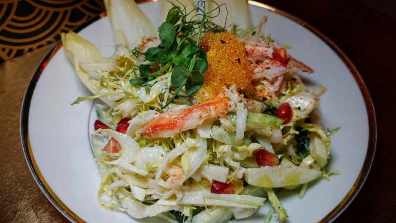 Class on 38th's king crab salad