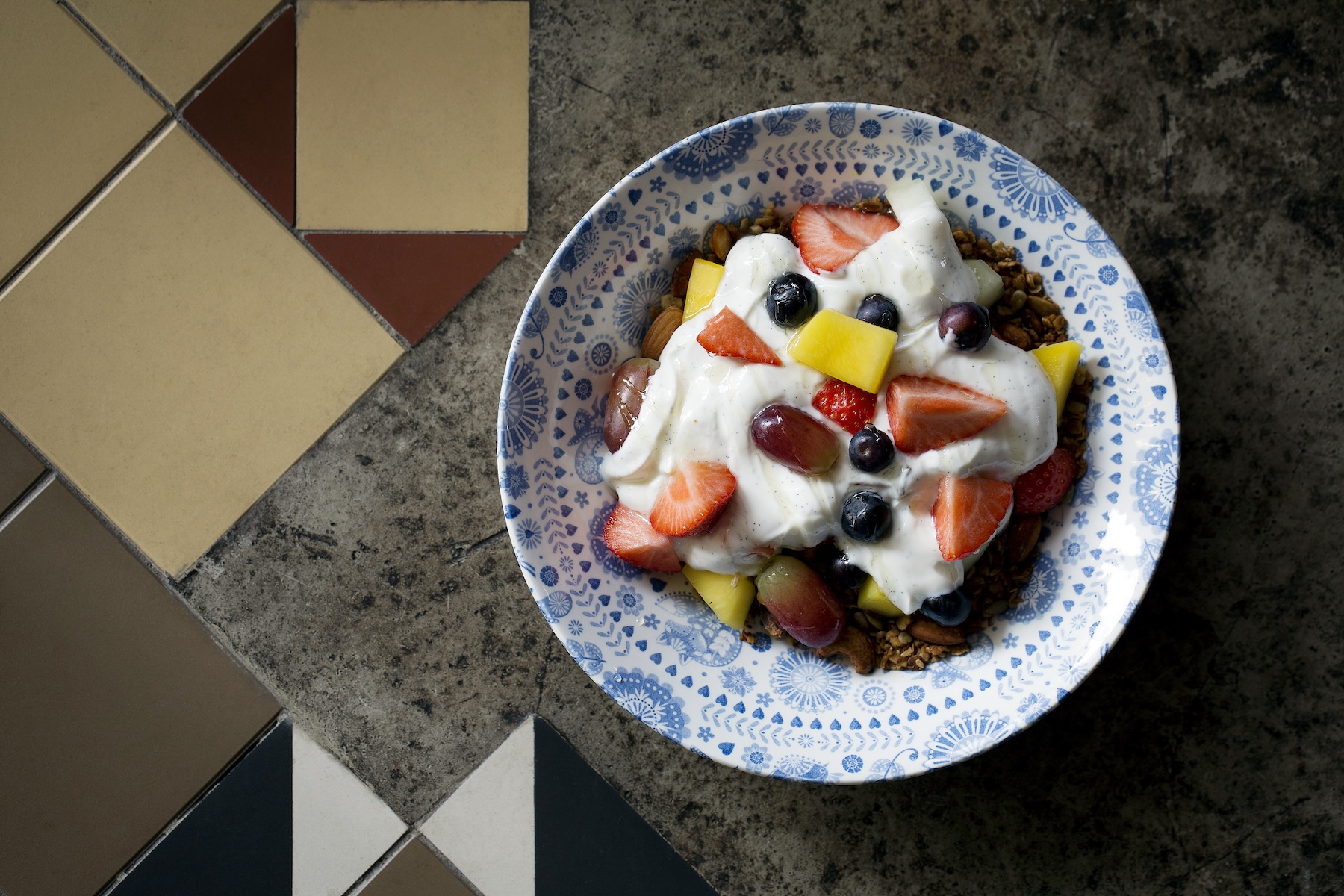 Dishoom fruit and yogurt