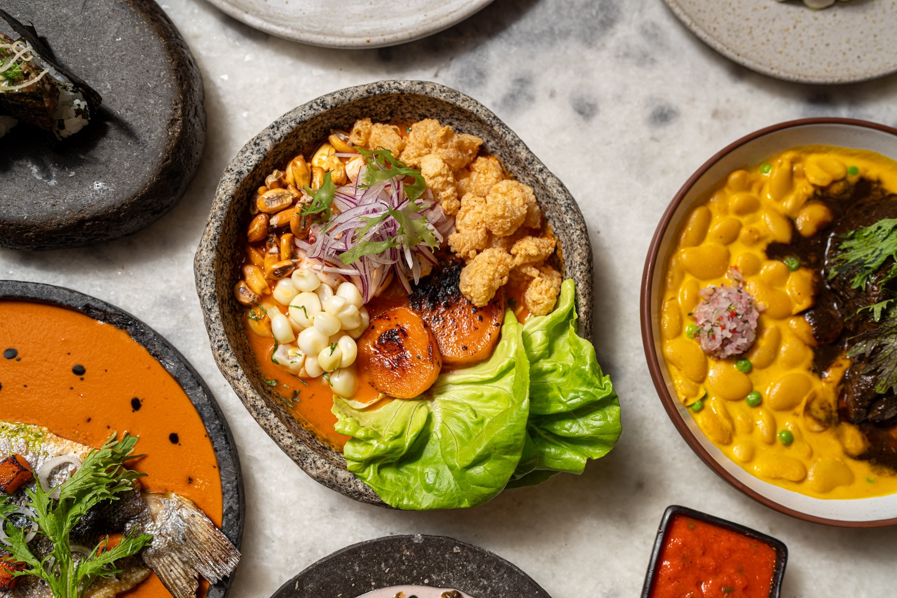 Mission Ceviche spread