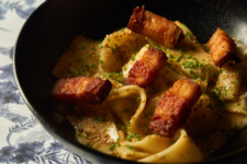 Oise truffle udon carbonara