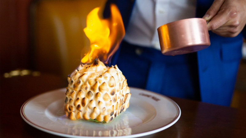 Carne Mare baked Alaska