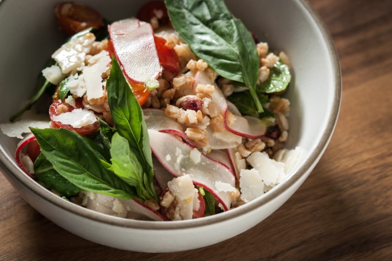 Charlie Bird farro salad