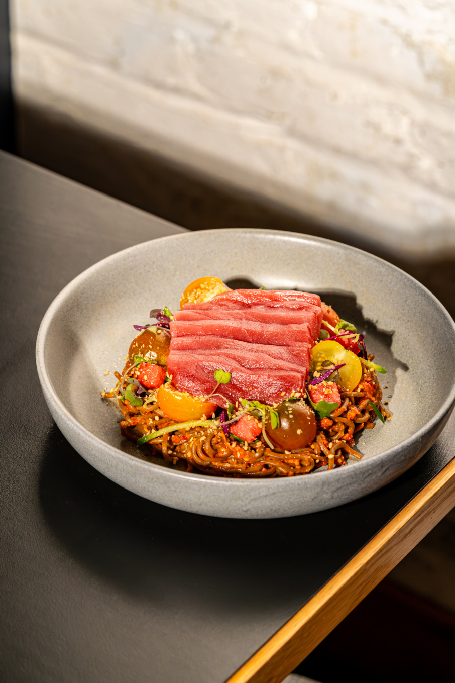 Tuna bibimguksu at Anju