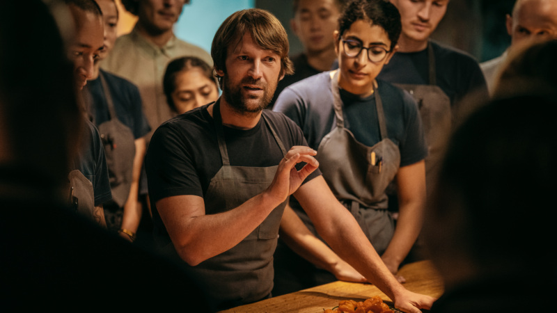 René Redzepi and the team at Noma in “Omnivore”