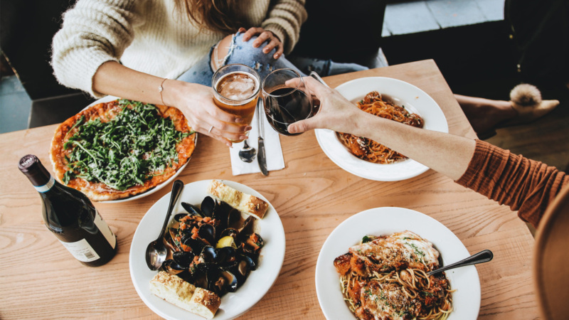 Osteria 832 tablescape