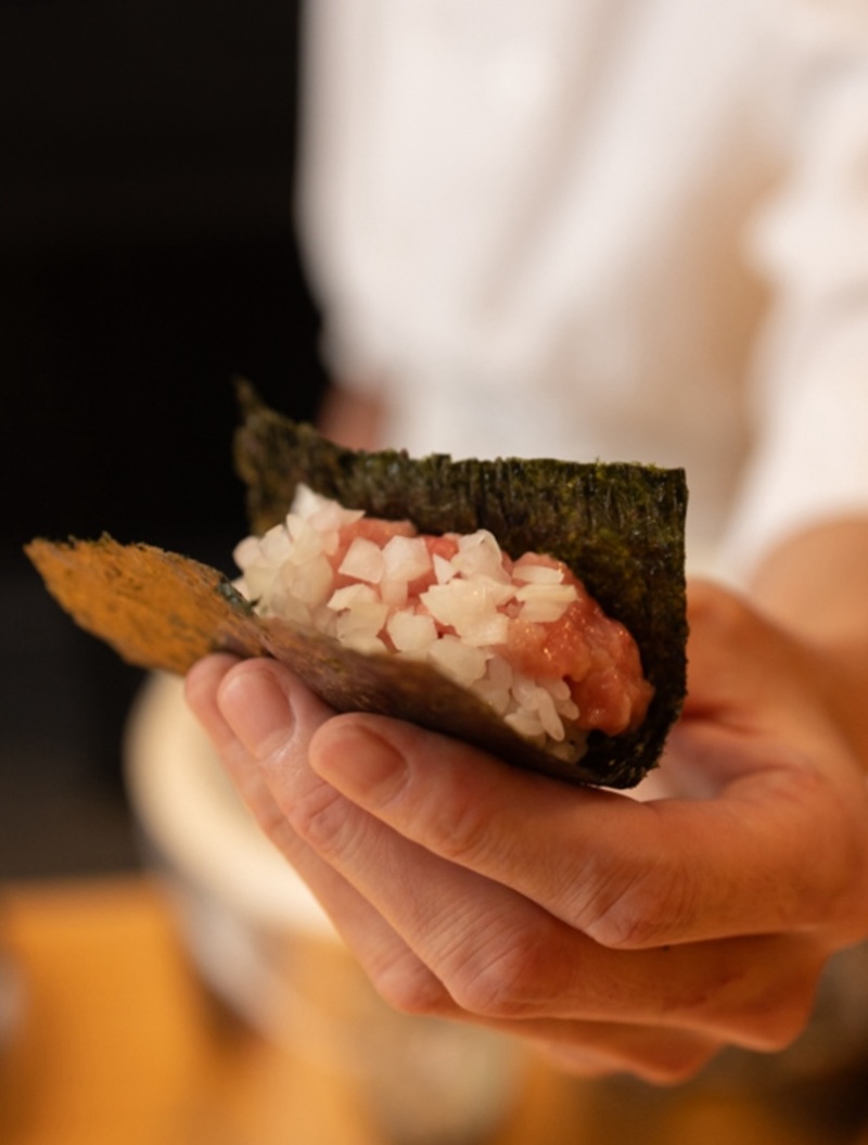 Omakase by Kanemaru hand roll