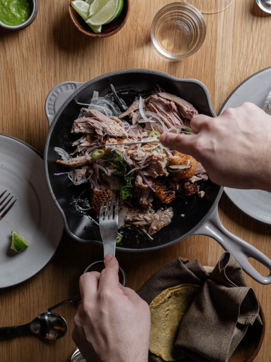 Duck carnitas at Cosme