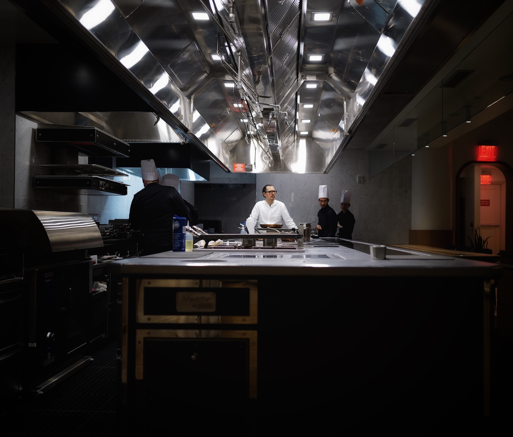 Chef César Ramirez at his eponymous restaurant