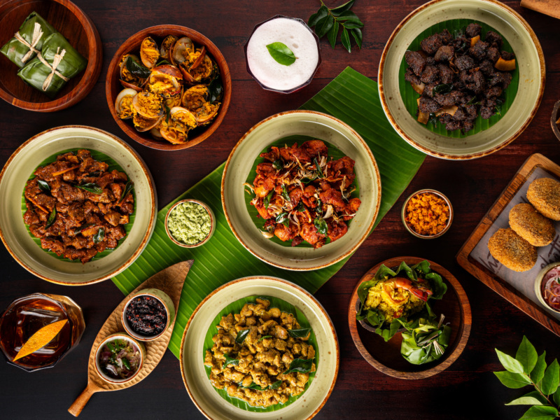 A spread at The Chatti