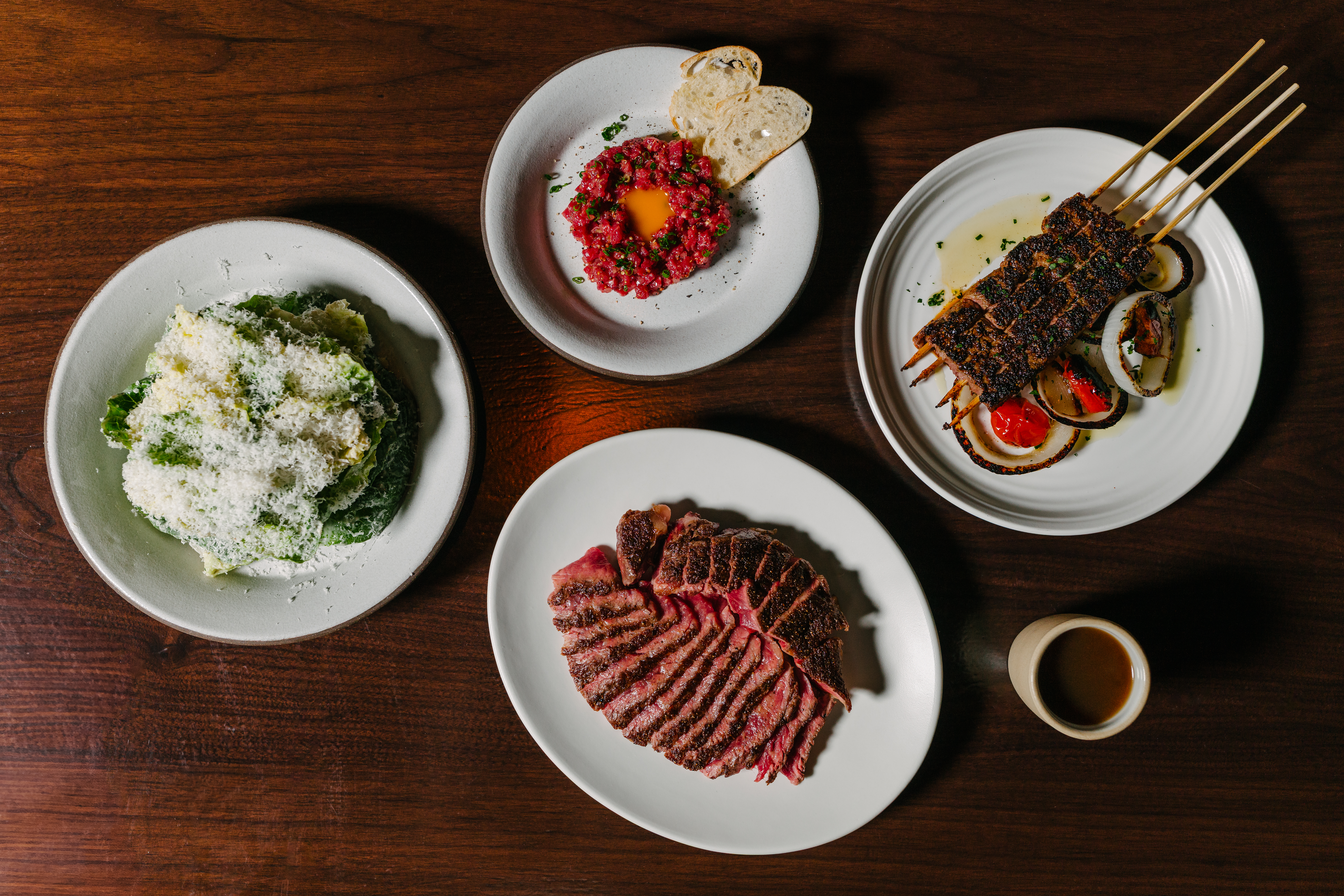 Wagyu dishes at Matū Kai