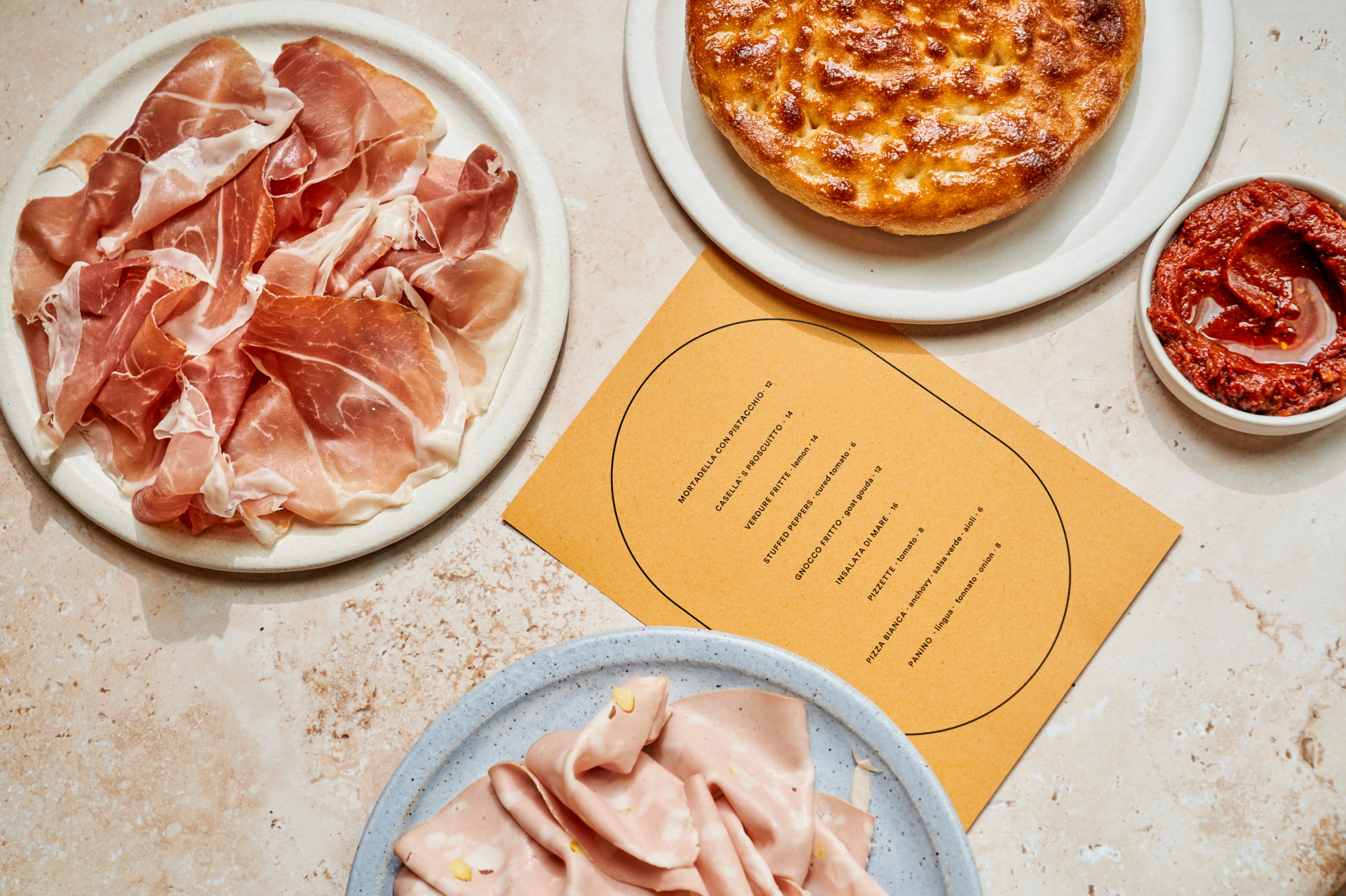 A spread at Ci Siamo