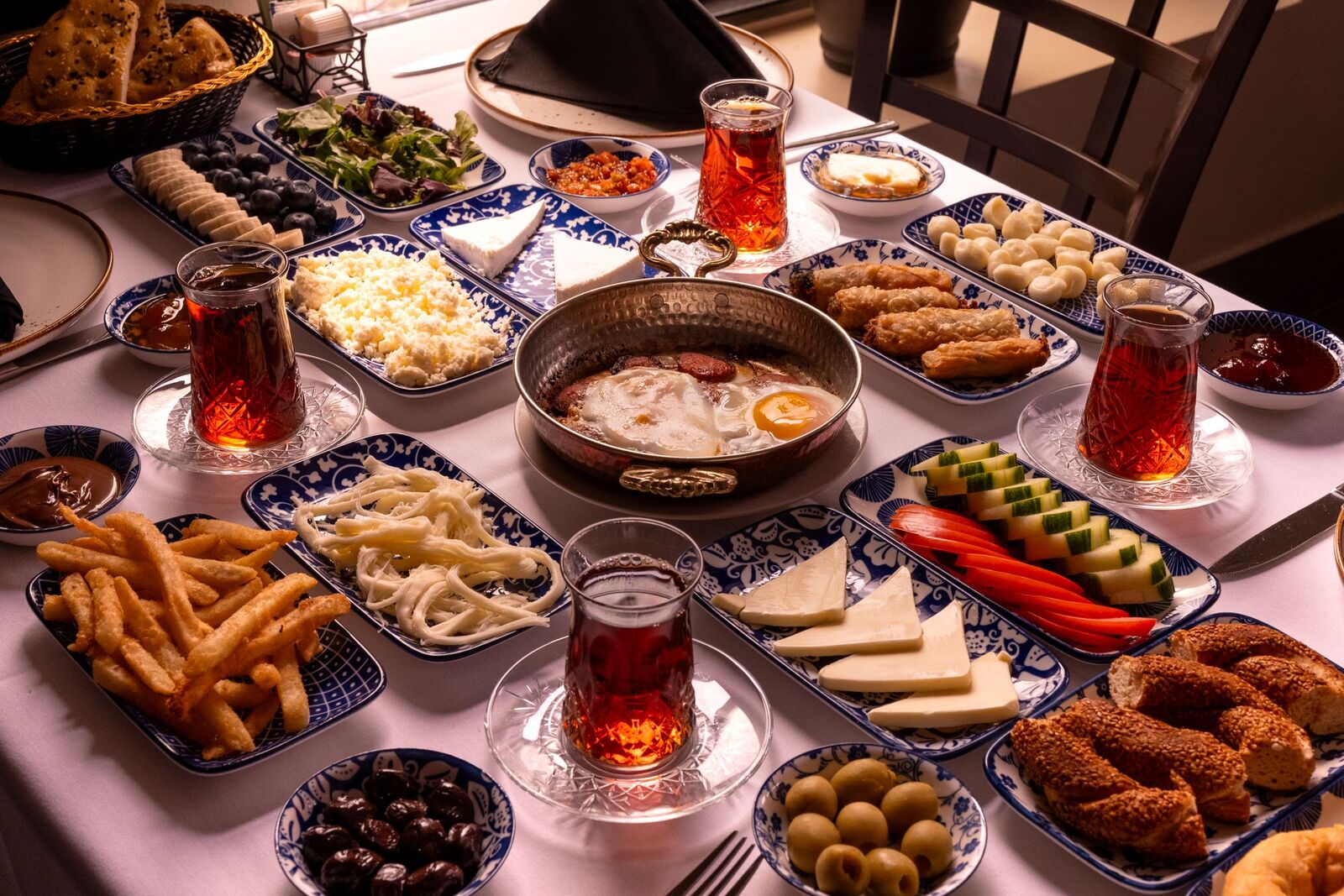 Anatolia breakfast spread
