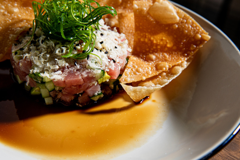 The James tuna tartare