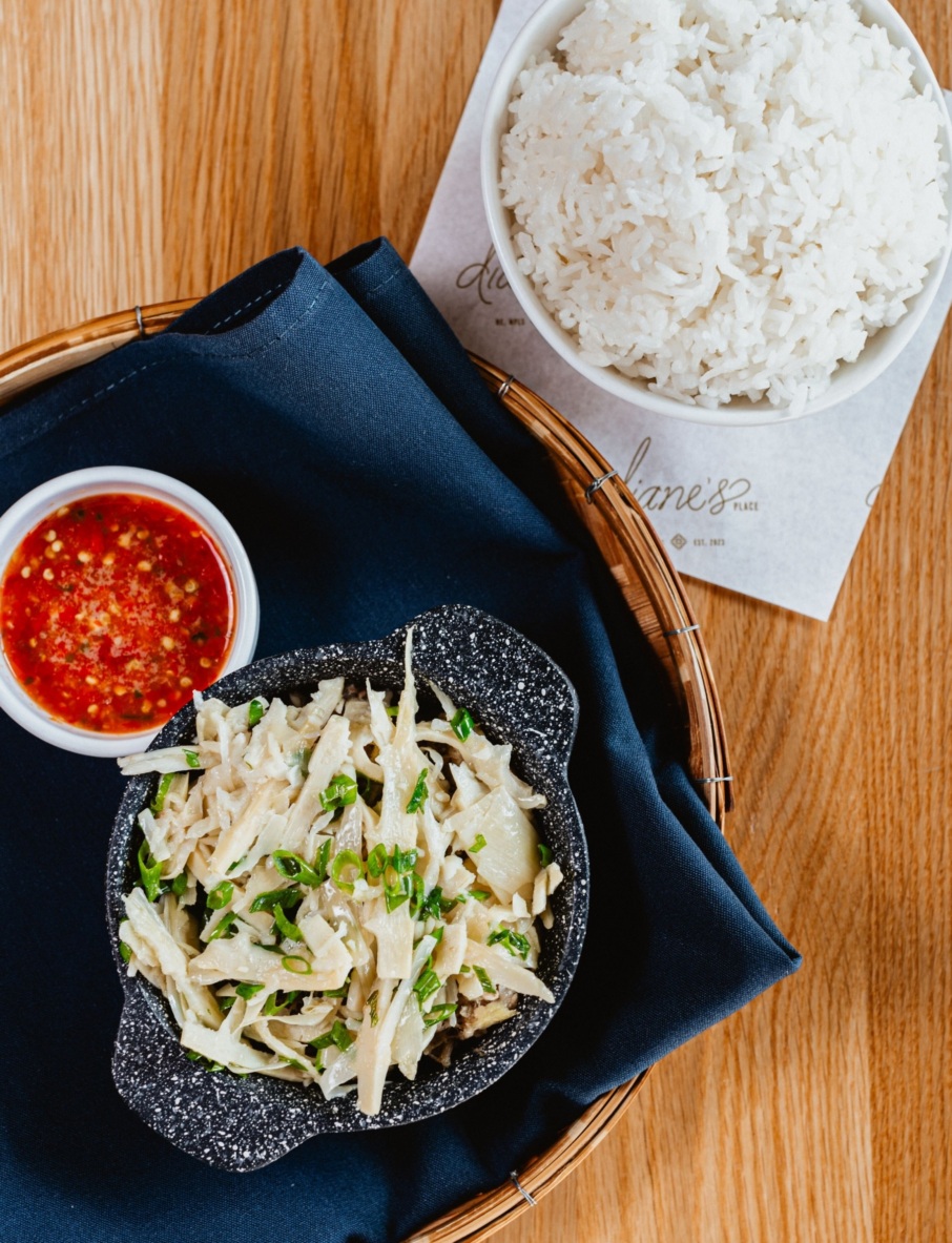 Hmong pulled pork at Diane's Place