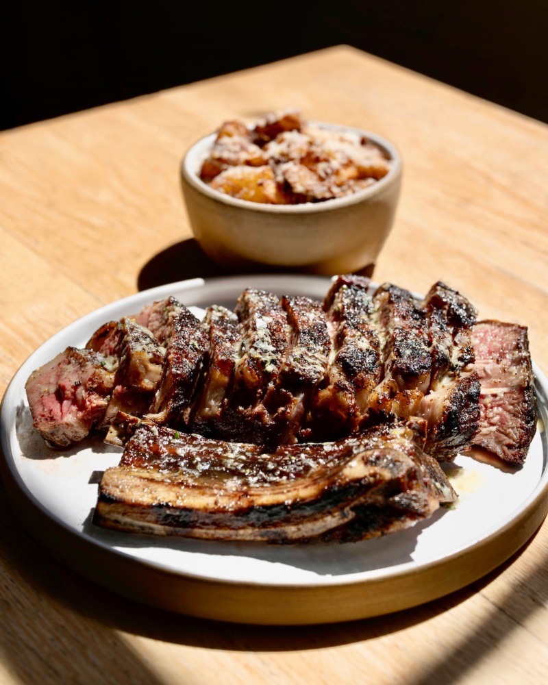 The off-menu ribeye steak at Lilia