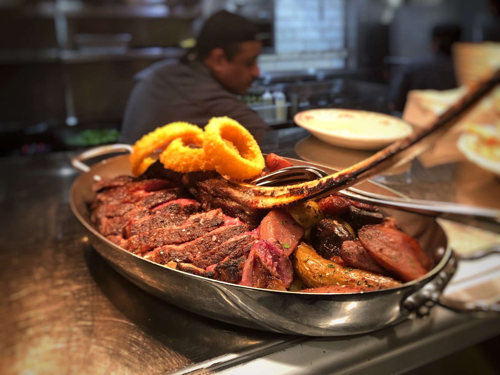 The Chicago Firehouse Restaurant steak