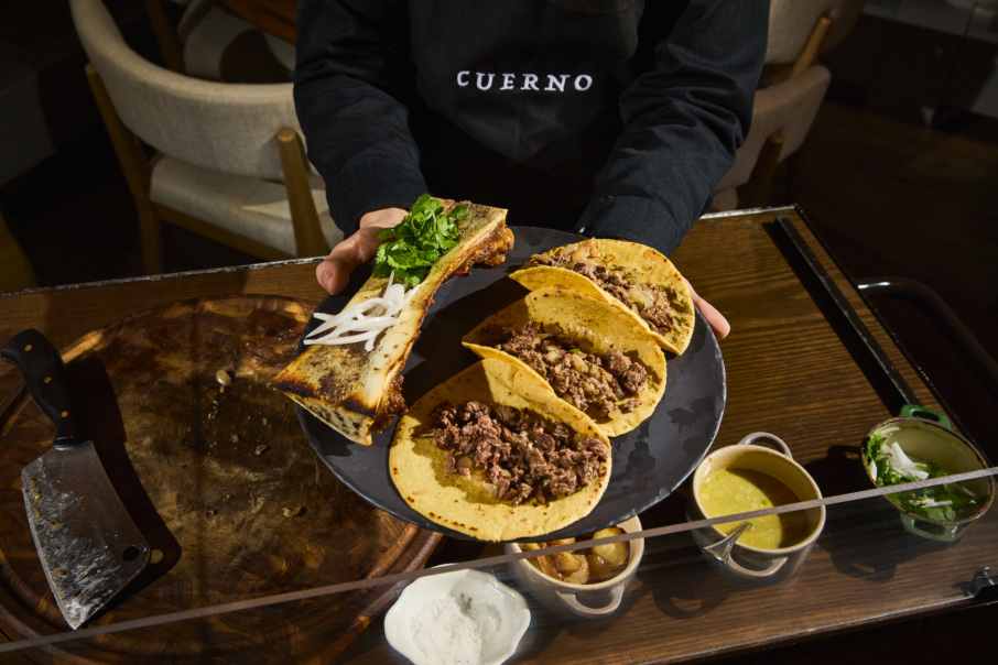 The 'Taco Taquero' at Cuerno