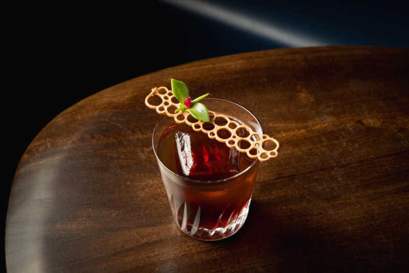 The Black Boulevardier at Stone & Soil