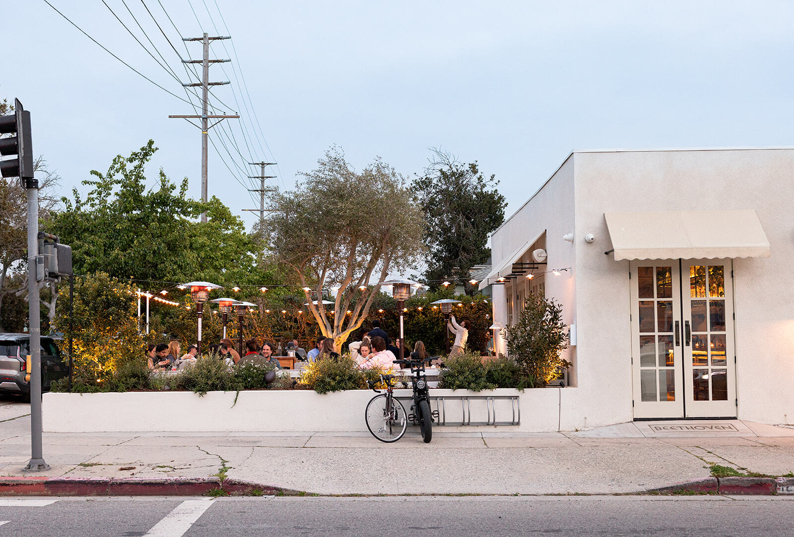 Outside Beethoven Market