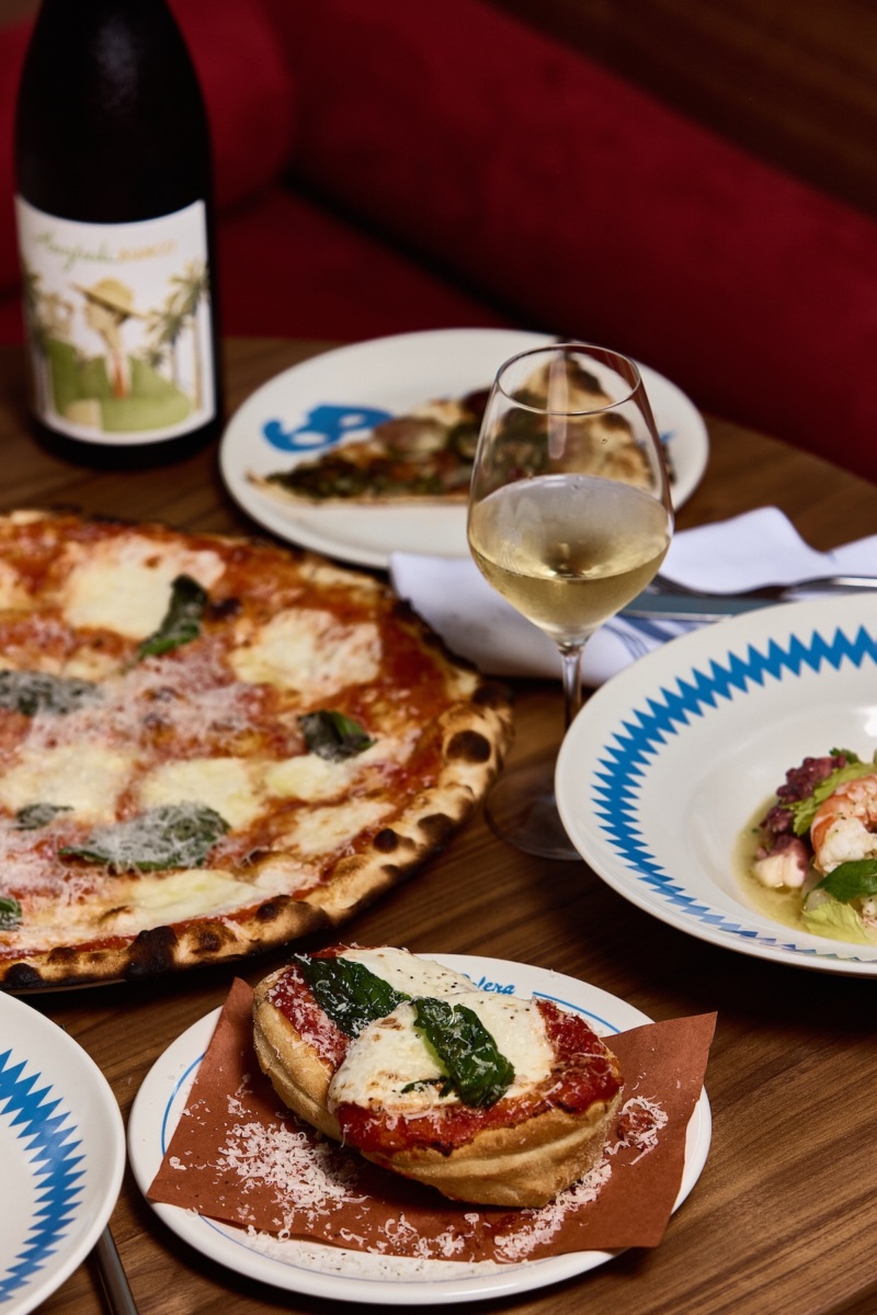 A spread of dishes at Balera