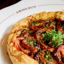 Tomato tarte Petit Pomeroy