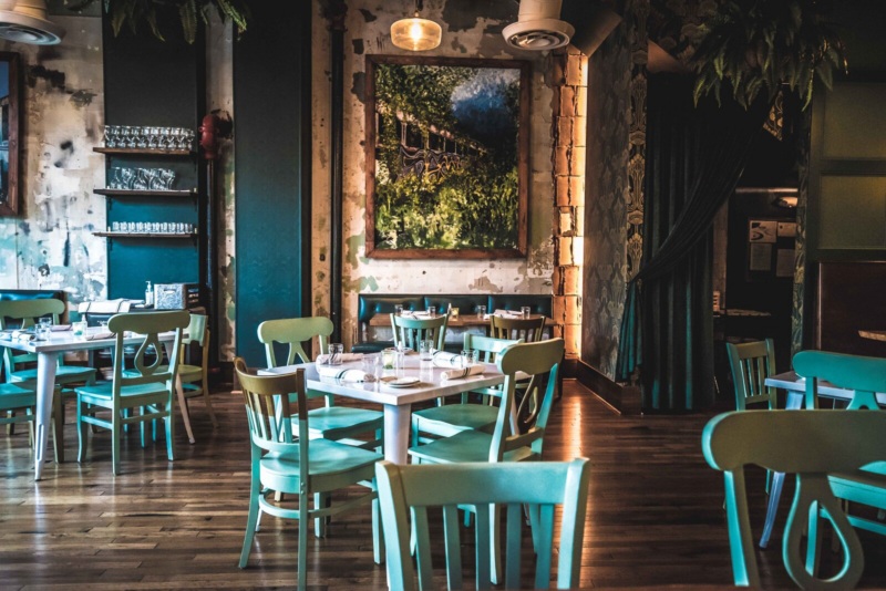 Pennyroyal Station dining room
