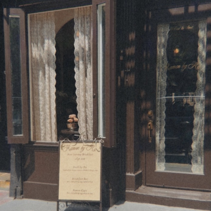 The front entrance of Ramen by Ra